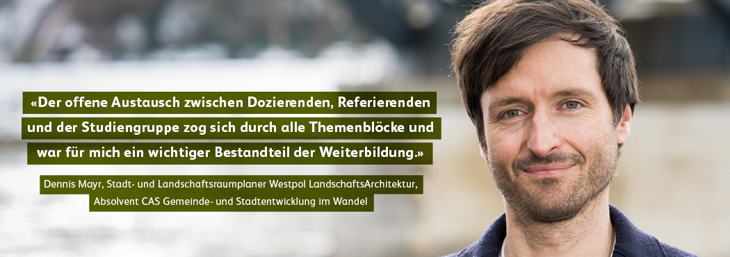 Feedback zum CAS Gemeinde- und Stadtentwicklung im Wandel