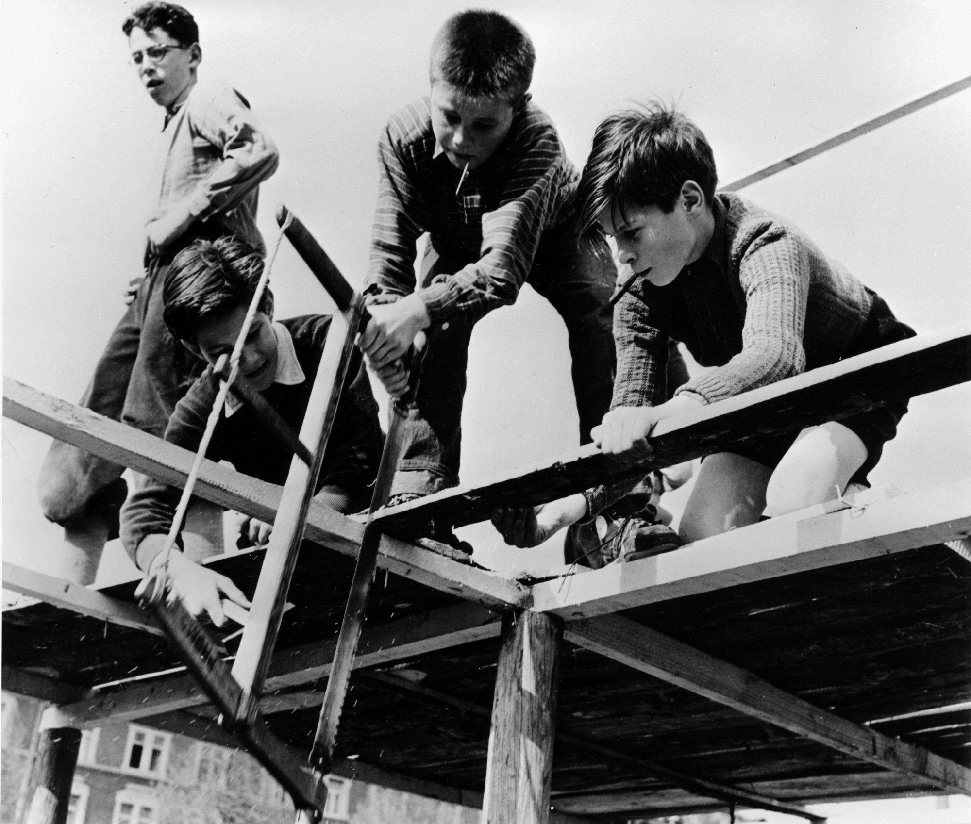 Spielplatz Zürich Wipkingen 1954