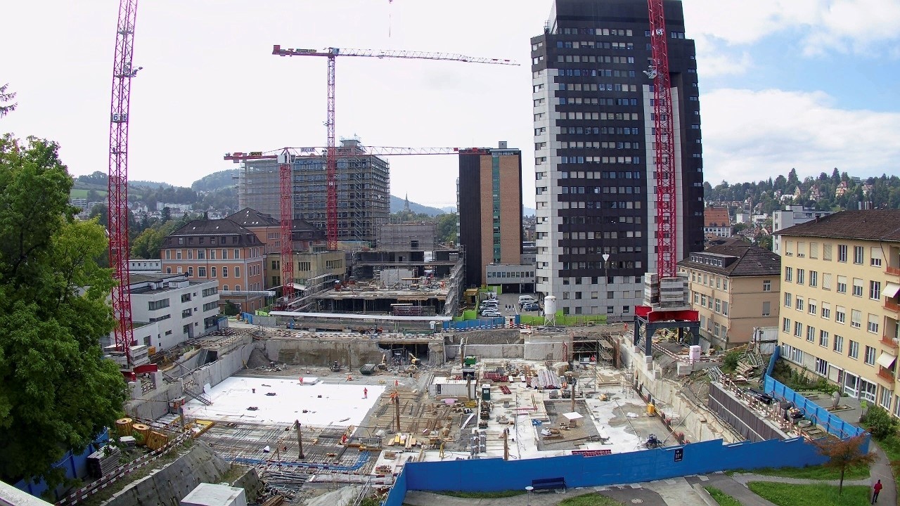 Baustelle Kinderspital