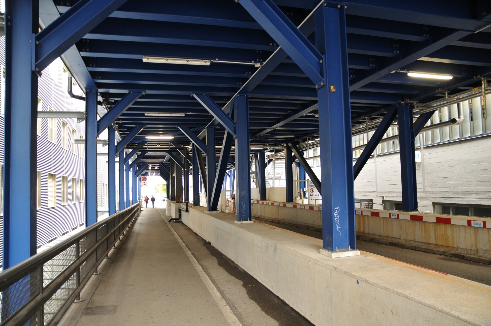 Bauplattform Sanierung Maschinenhalle ETH Zürich