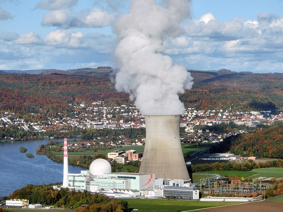 Kernkraftwerk Leibstadt im Aargau