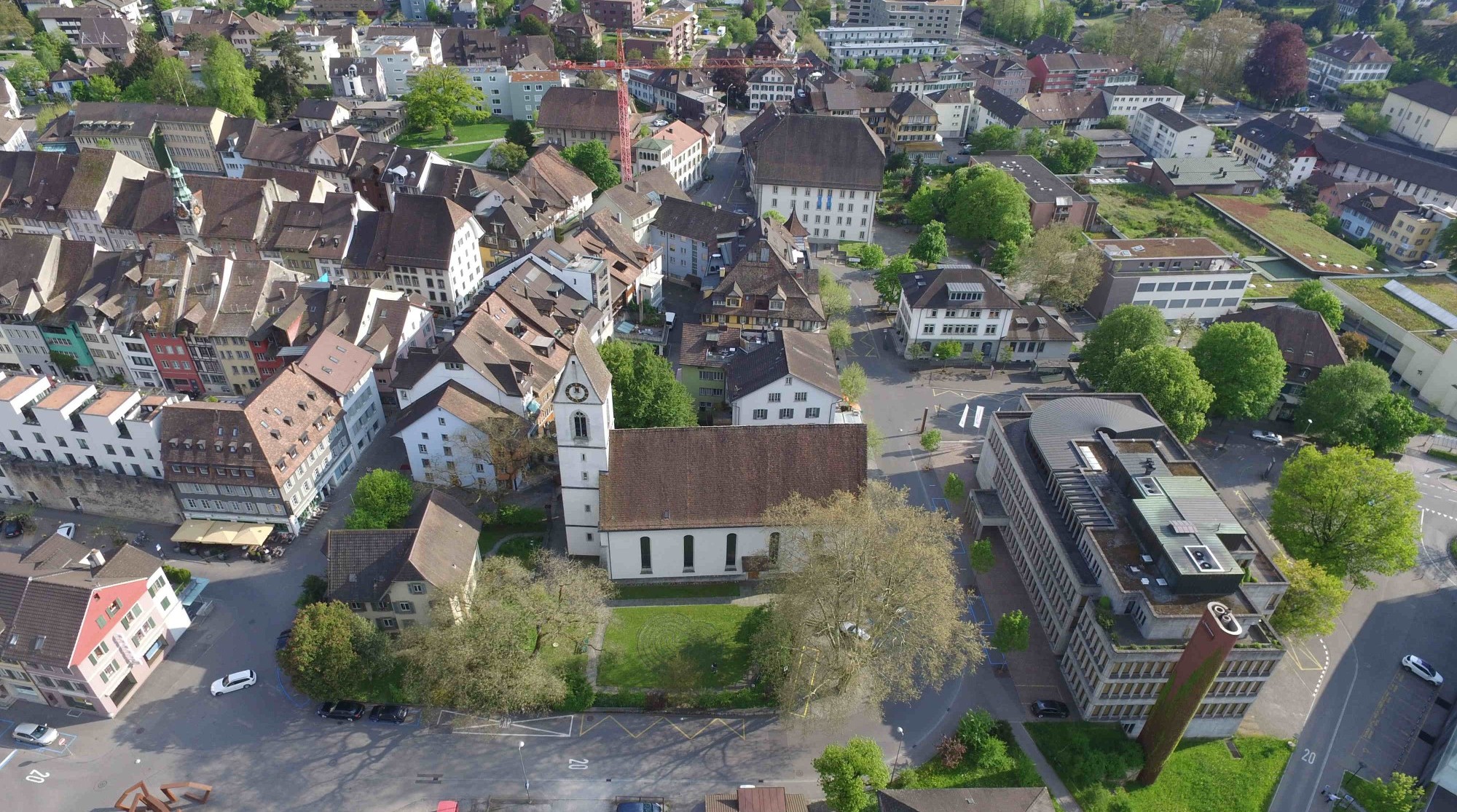 Lenzburg reformierte Kirche Pfarrhaus