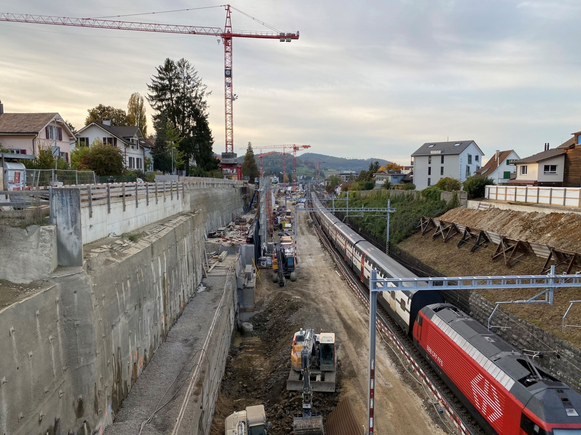 Vierspurausbau SBB Liestal Baselland