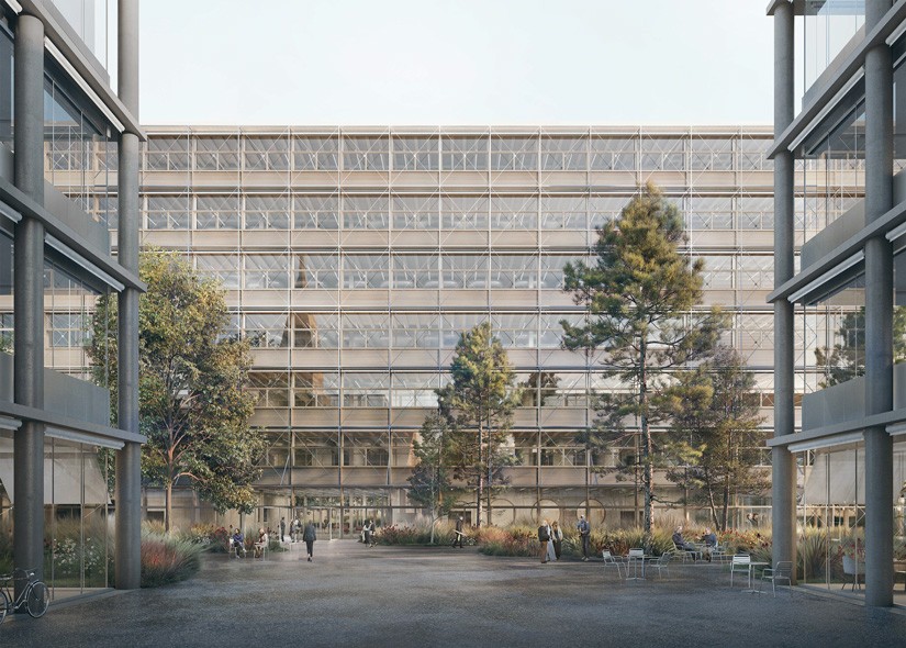 Visualisierung Neubau Kosmos Naturwissenschaften Uni Bern