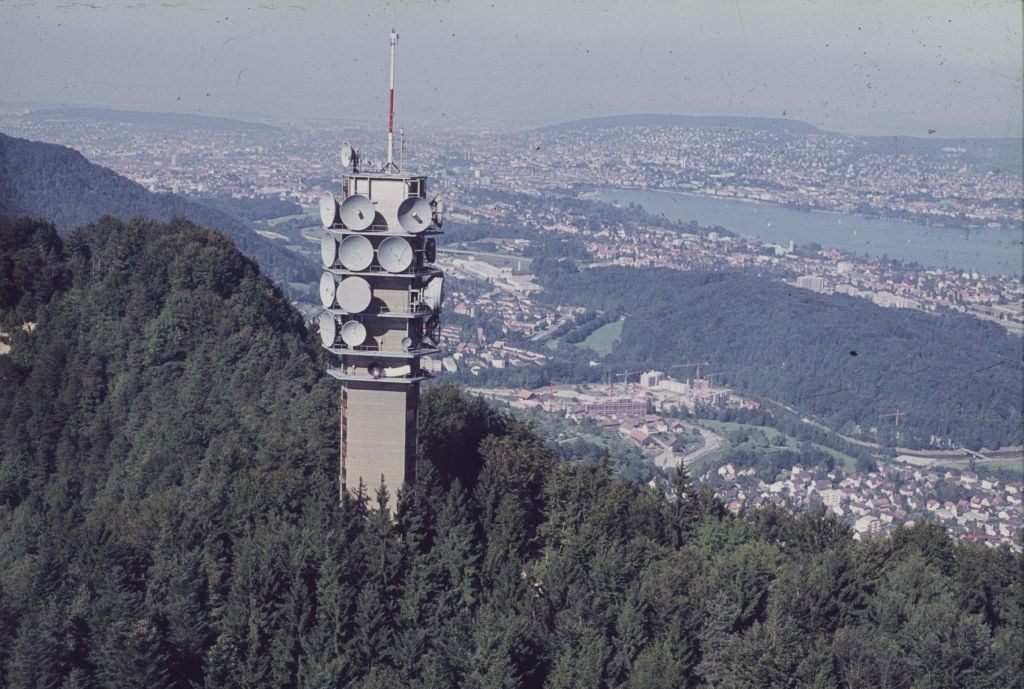Sendeturm Felsenegg um 1983