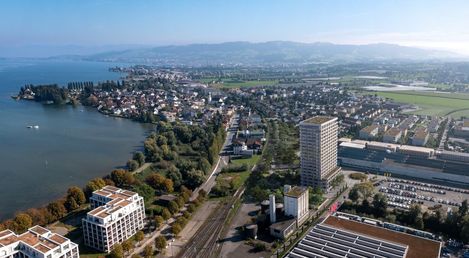 Visualisierung Hochhaus Terra Nova Steinach