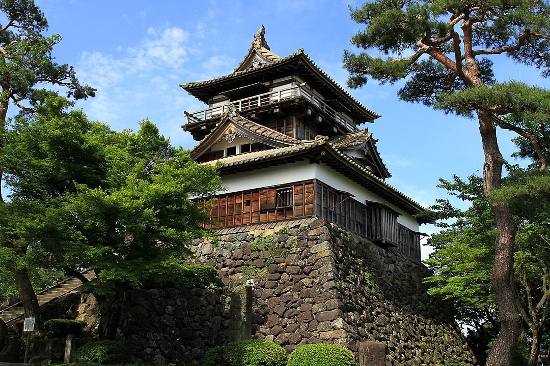 Maruoka-Burg in Japan