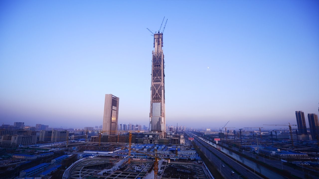 Wolkenkratzer Goldin Finance 117 in China