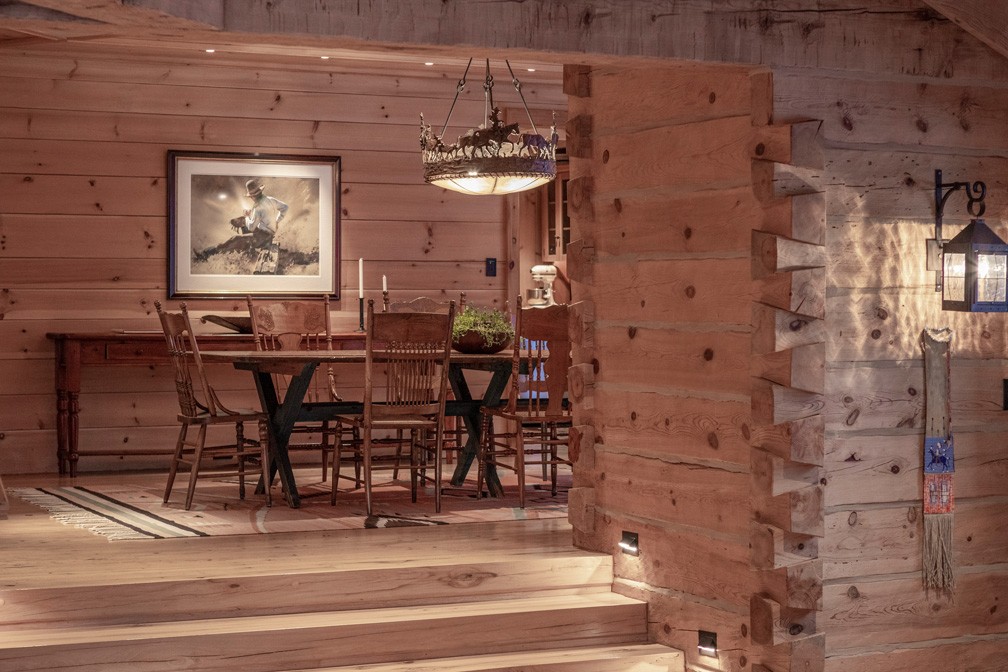 Esszimmer Luxus-Chalet in Telluride von Tom Cruise