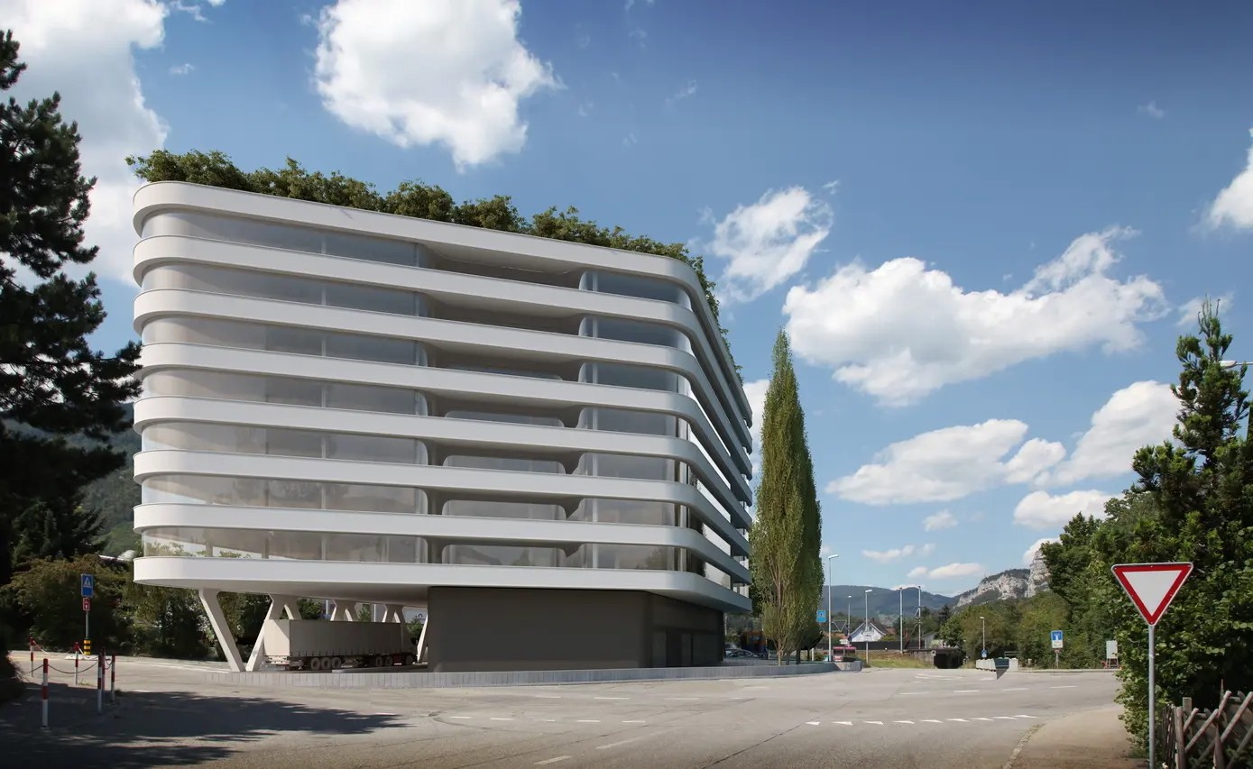Gewerbetower Gewerbegebäude Oensingen Solothurn