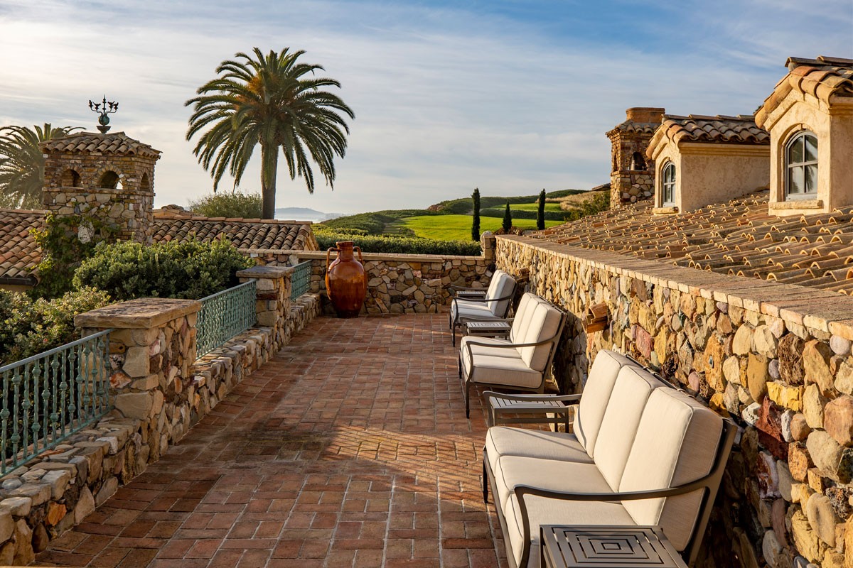 Terrasse in der Villa Ocean View