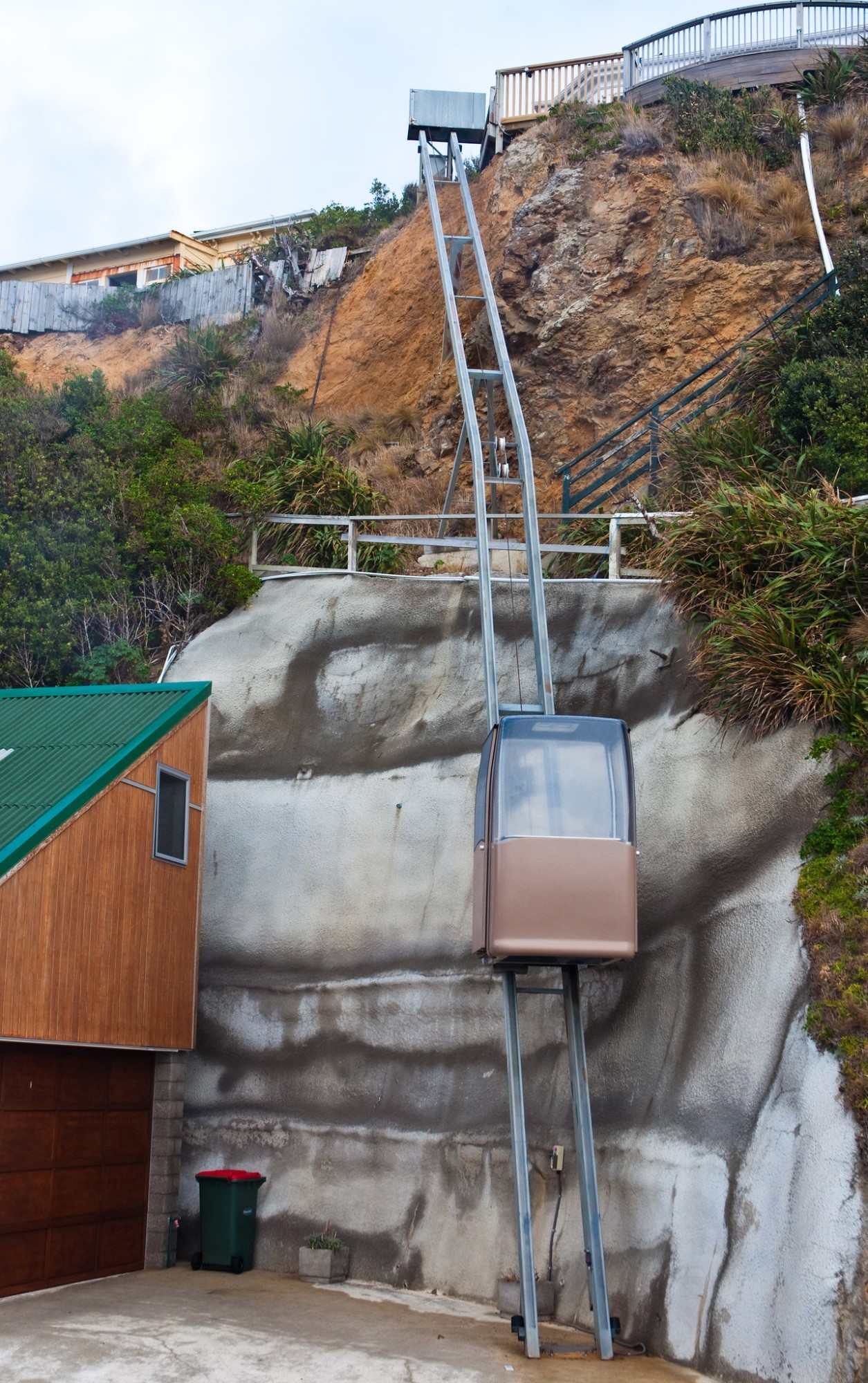 Private Standseilbahn in Wellington City