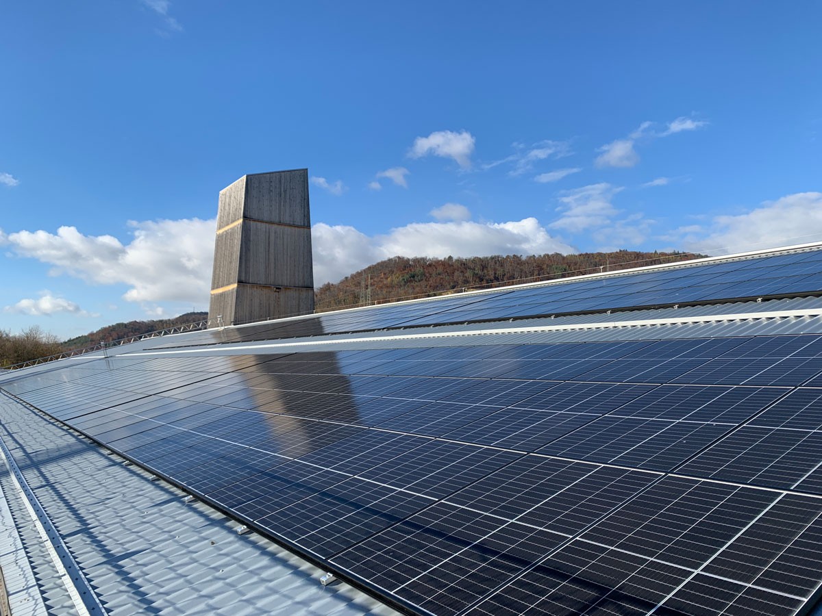 Photovoltaikanlage auf Werkhof Kreis 3 in Sissach