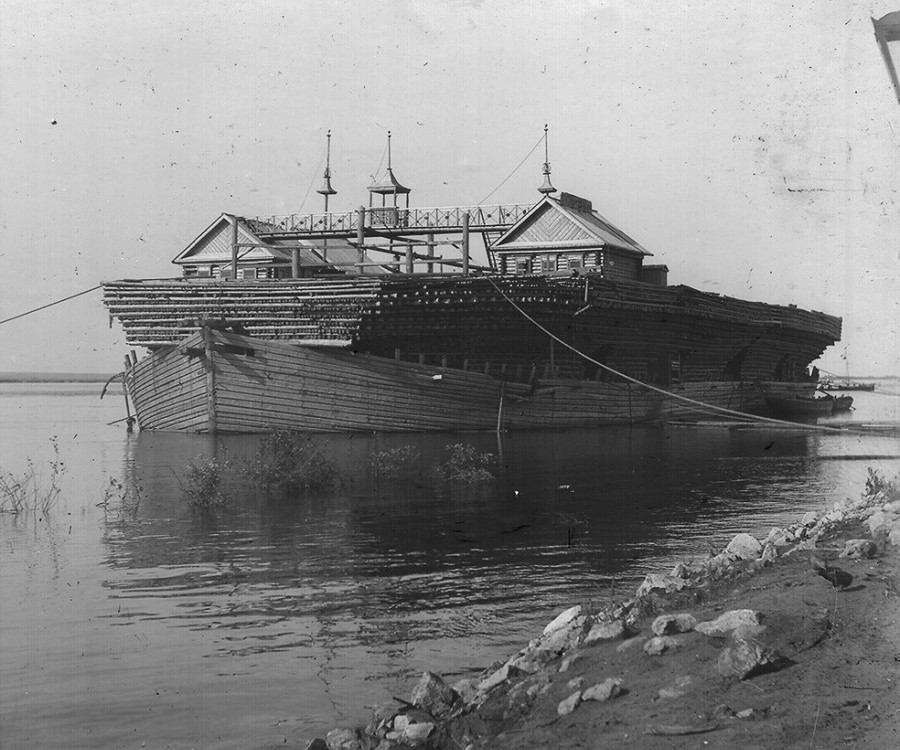 Beljana Holzschiff um 1917