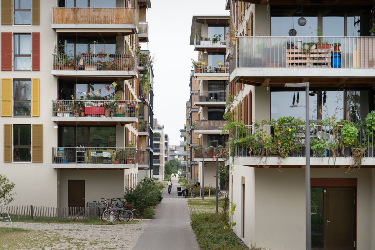 Neubauquartier Les Vergers in Meyrin