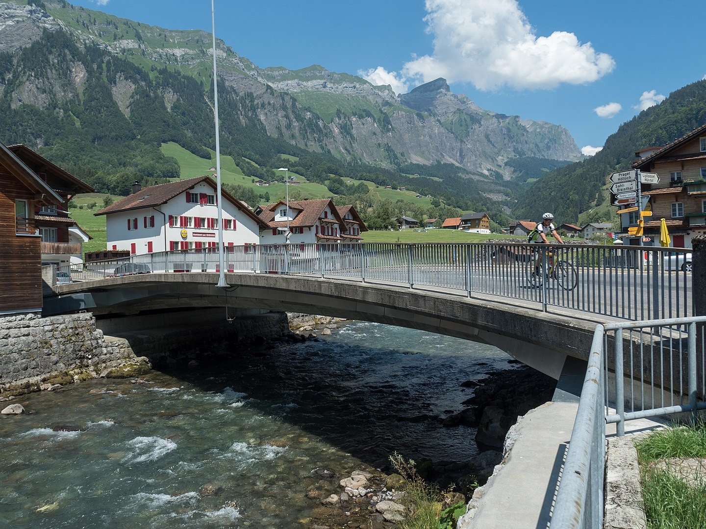 Hintere Brücke im Muotathal