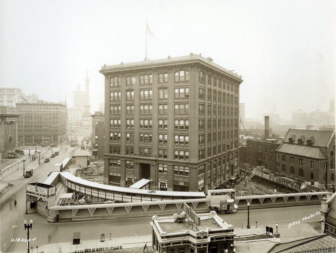 Baustelle in Indianapolis