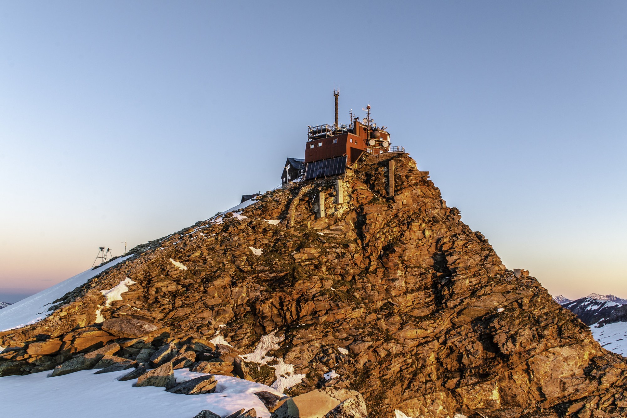 Sonnblick-Observatorium in Österreich