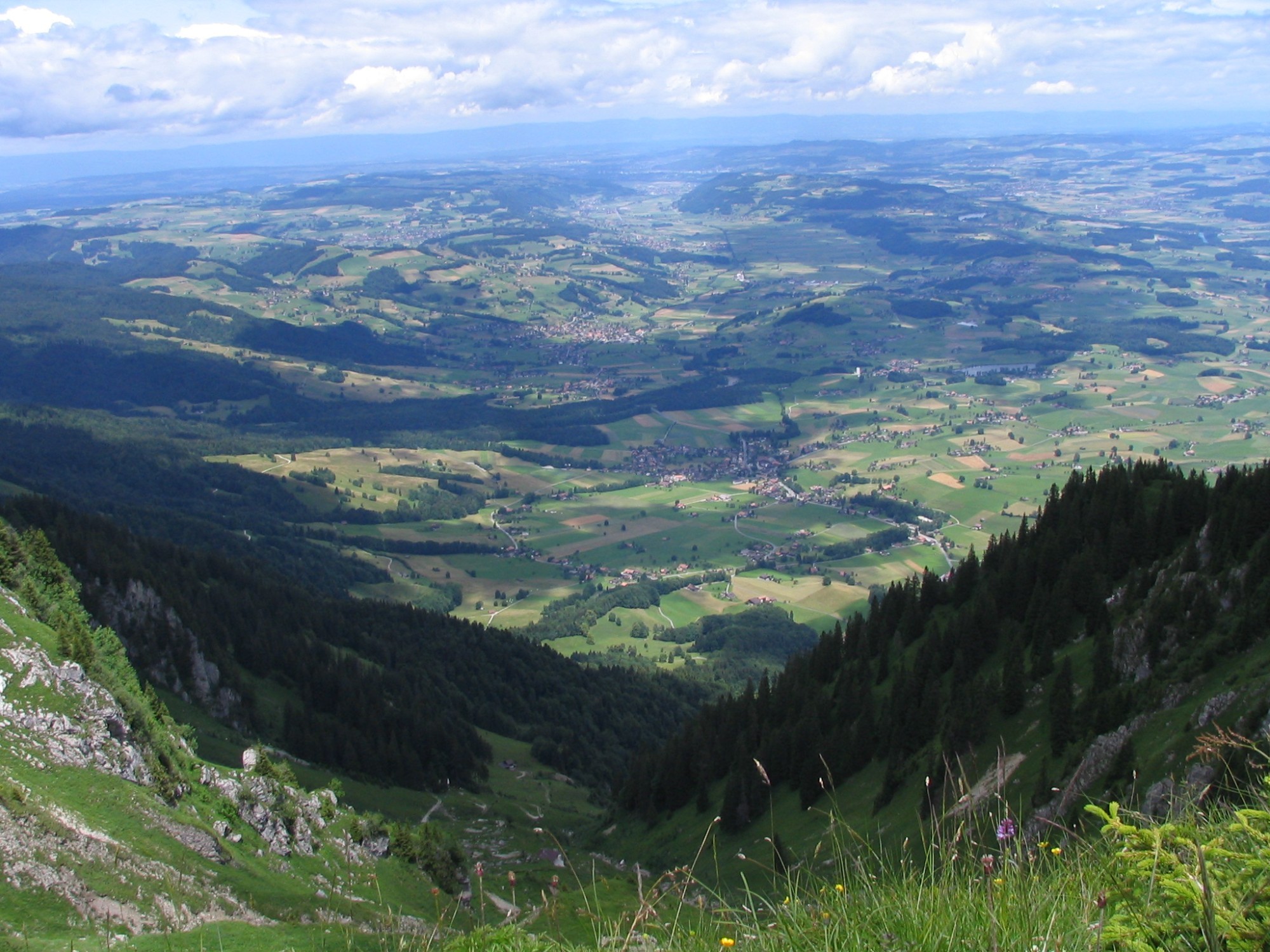 Blick aufs Gürbetal