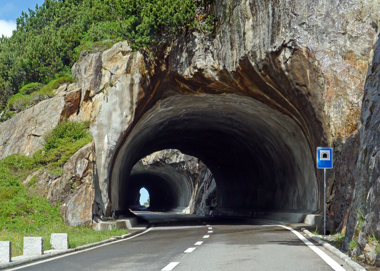 Tunnel Sustenpass Kanton Uri