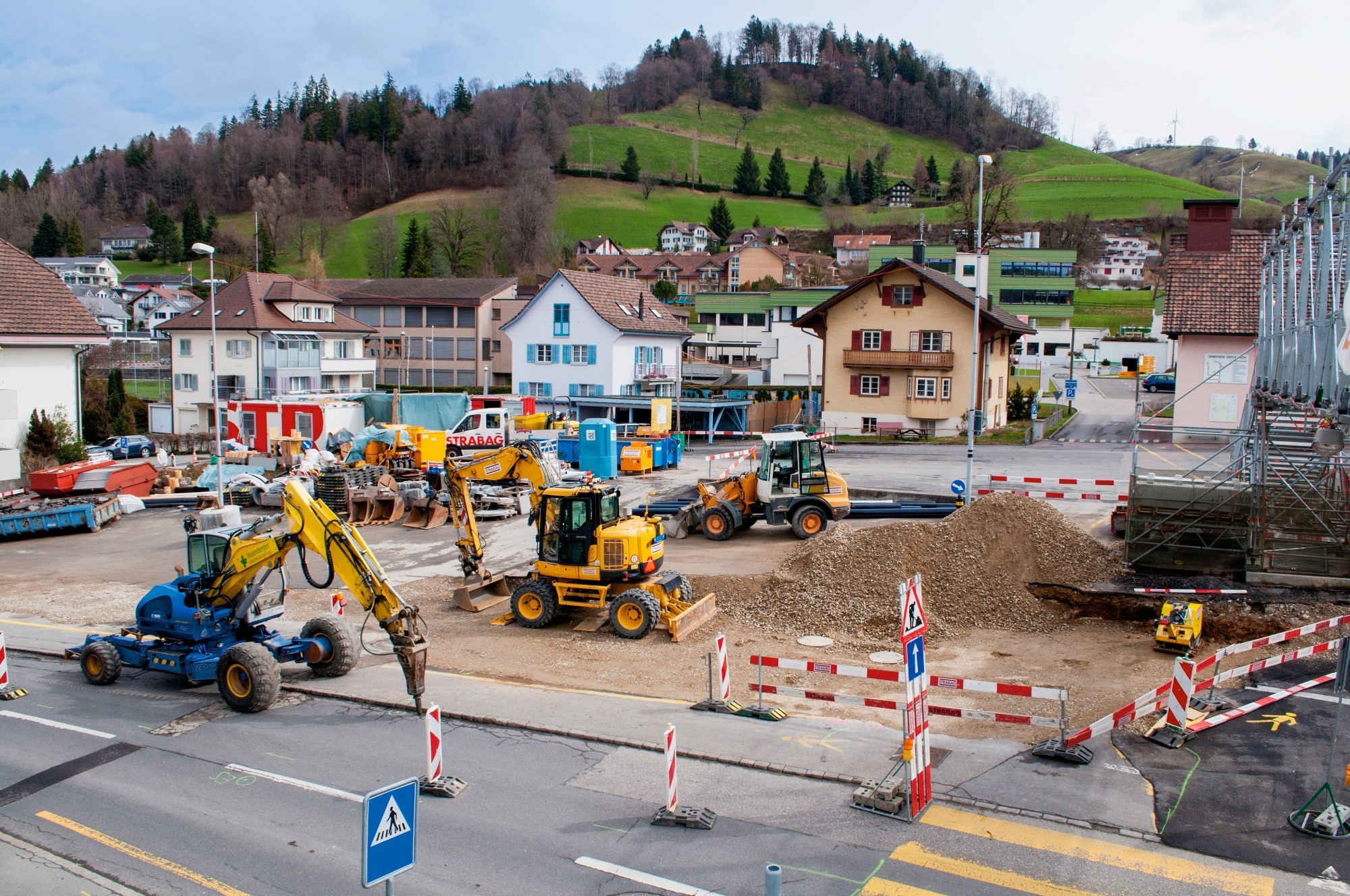 Entlebuch Marktplatz Innenentwicklung