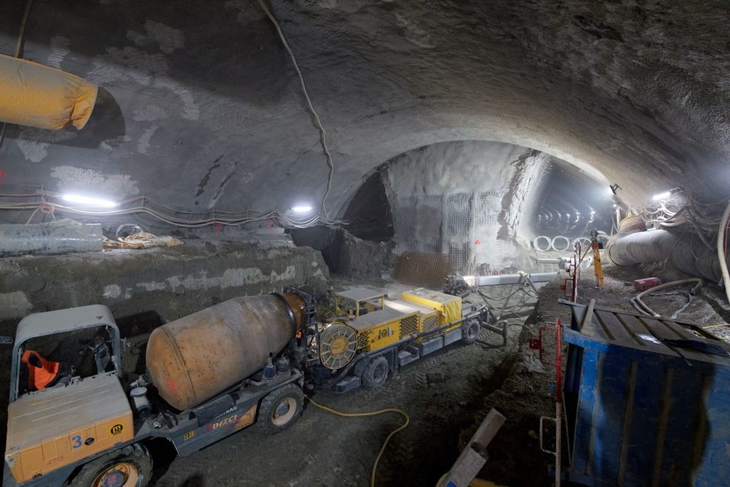 Baustelle Laupenstrasse Ausbau Bahnhof Bern