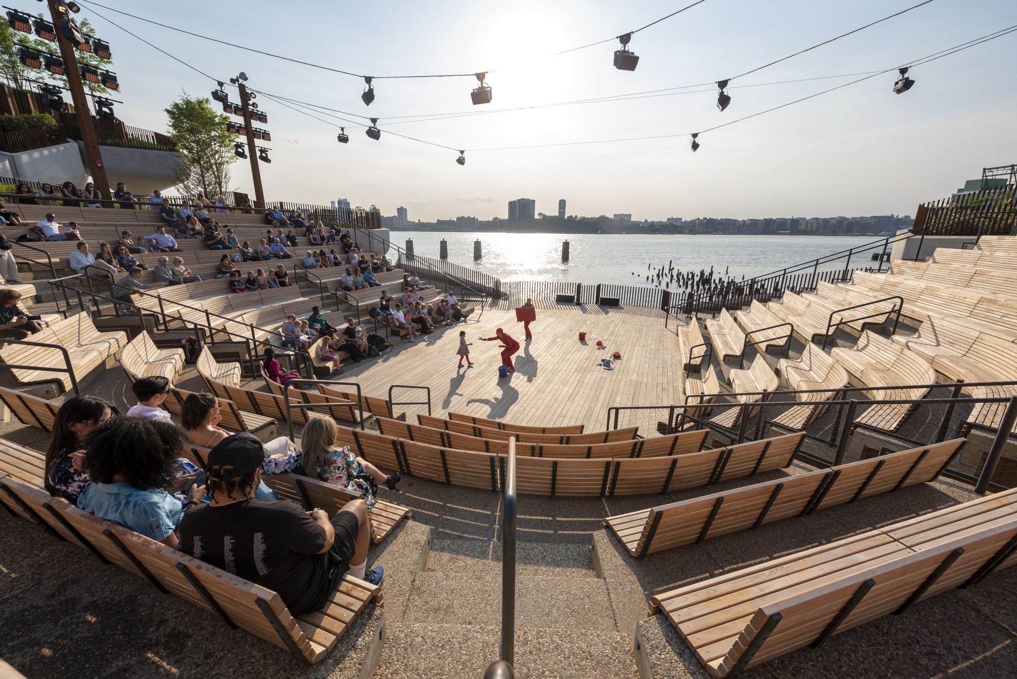 Little Island New York City Amphitheater