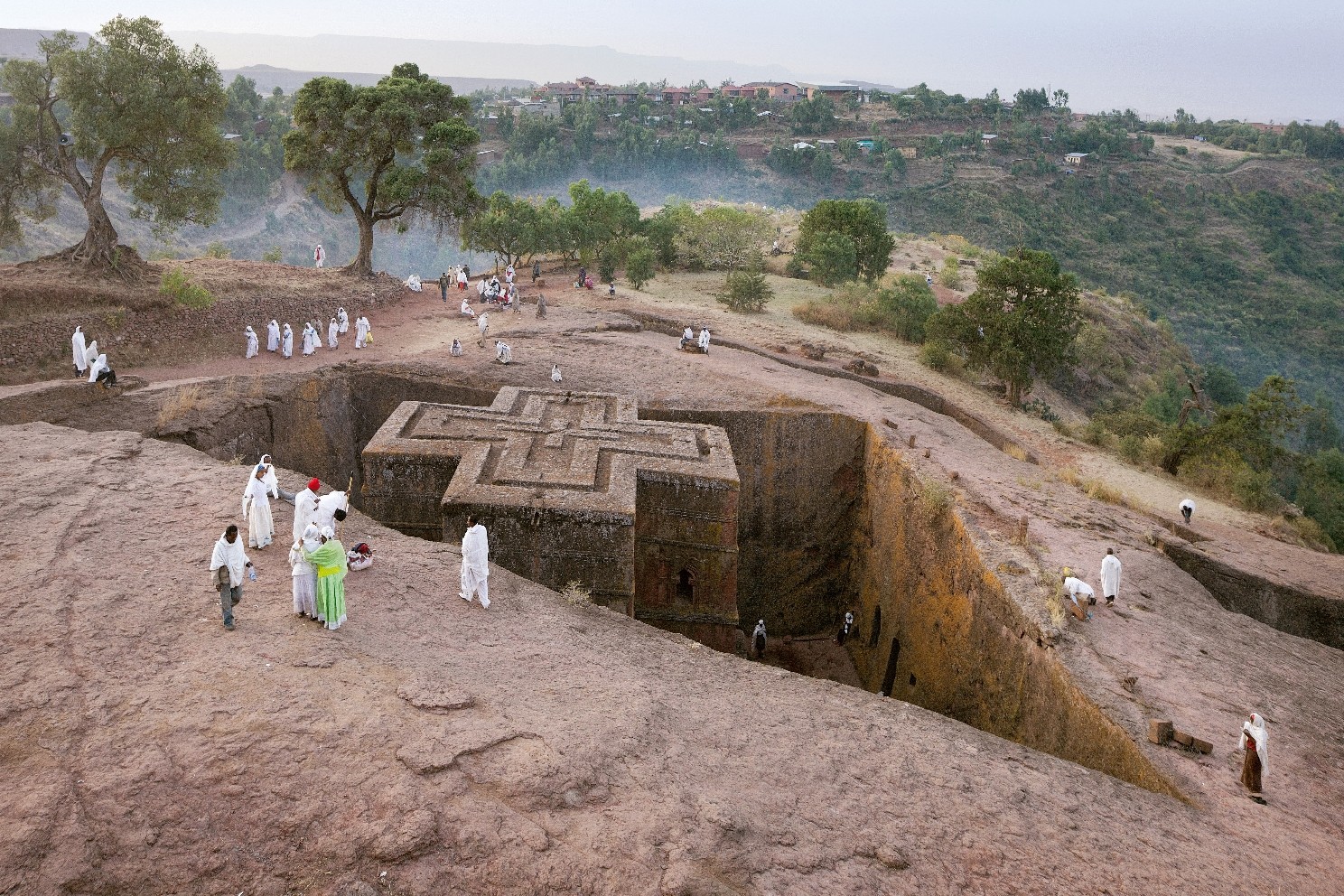 Felsenkirchen in Lalibela