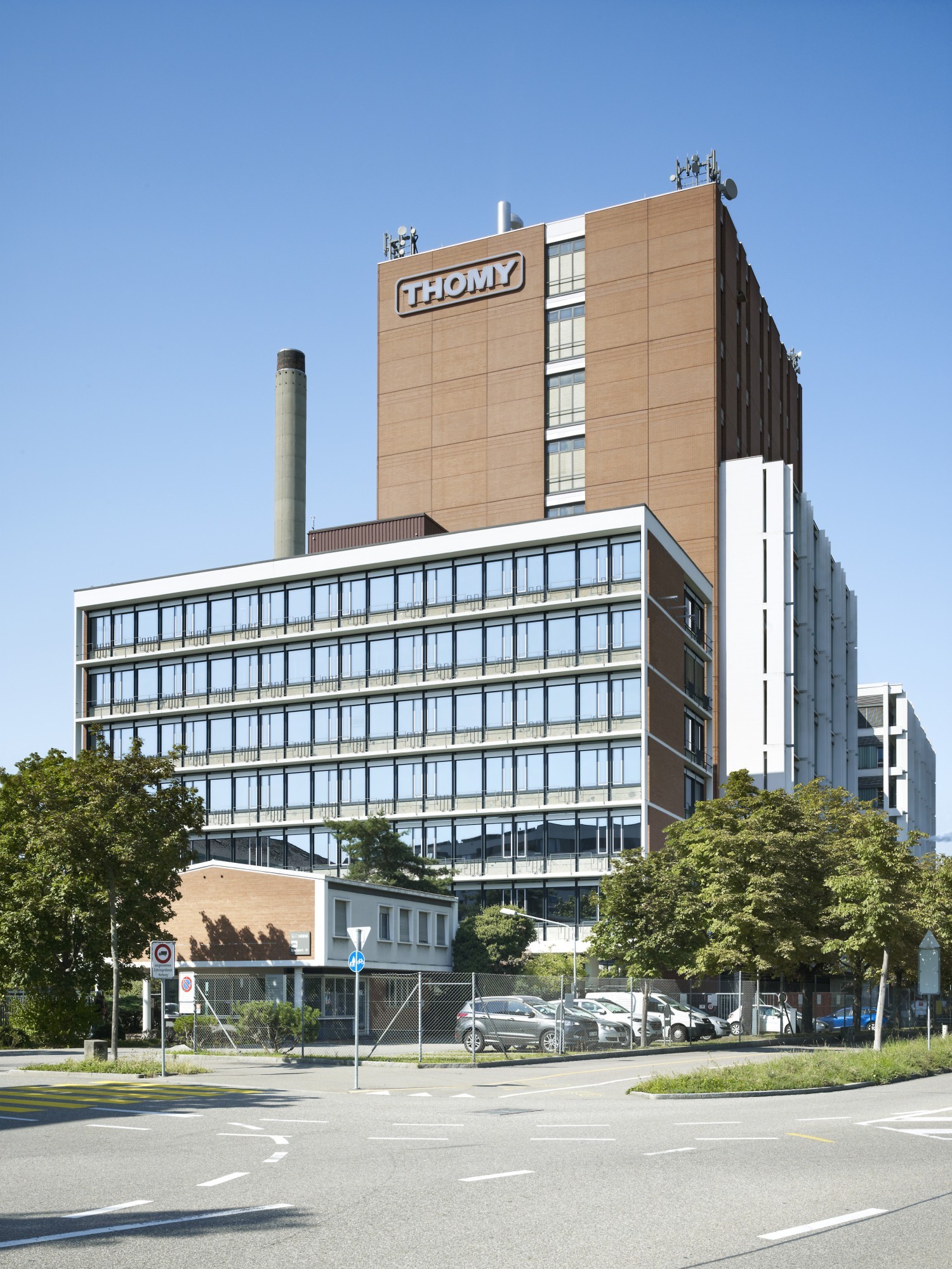 Thomy-Gebäude Basel Fassade