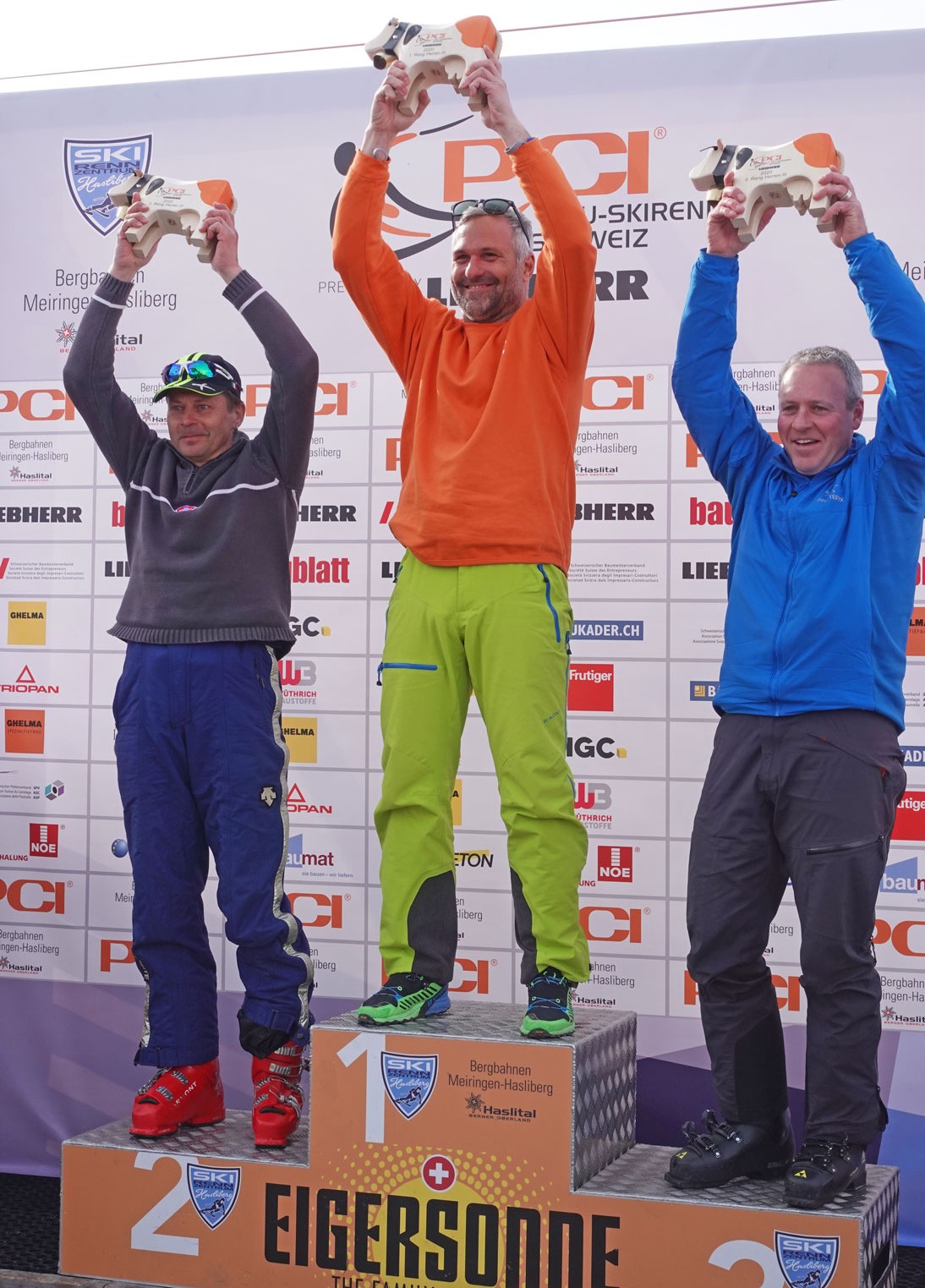 Sieger Bauskirennen auf dem Hasliberg