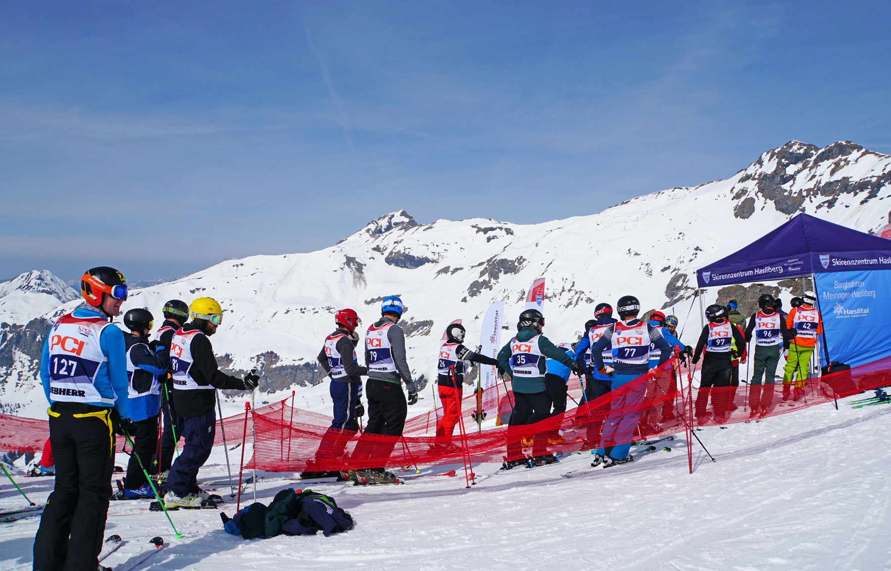 Bauskirennen auf dem Hasliberg