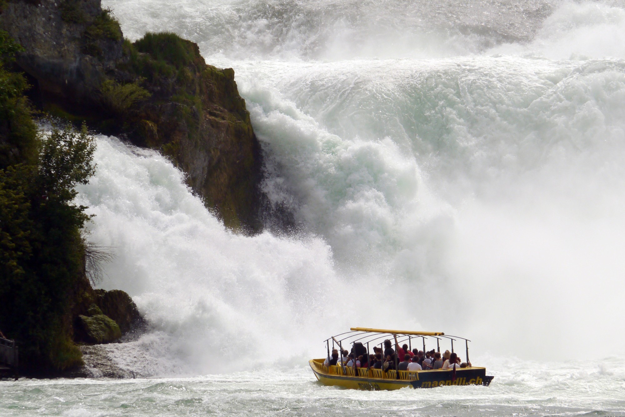Bauregion Schaffhausen Rheinfall Wasserfall