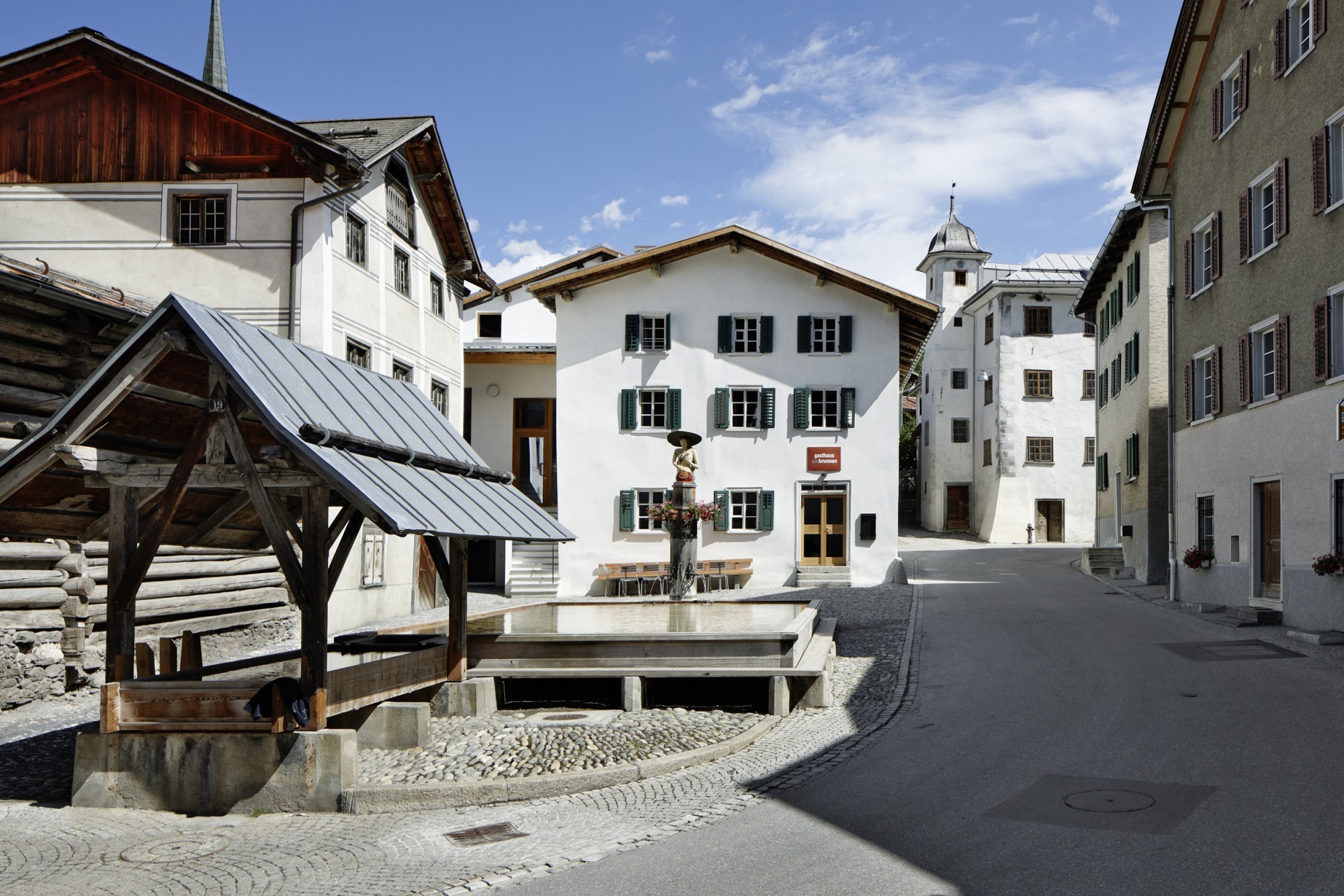Gasthaus am Brunnen, Valendas GR, Schweiz