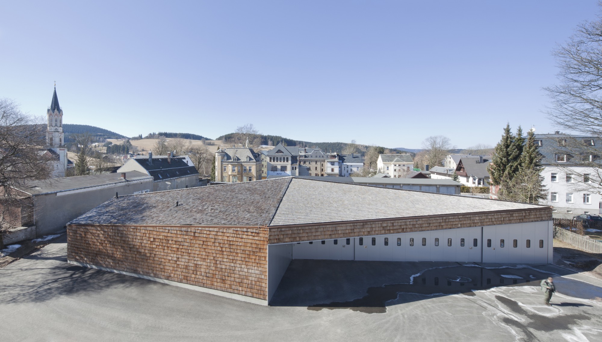 Wirtschaftsgebäude für einen Forstbezirk, Eibenstock, Deutschland