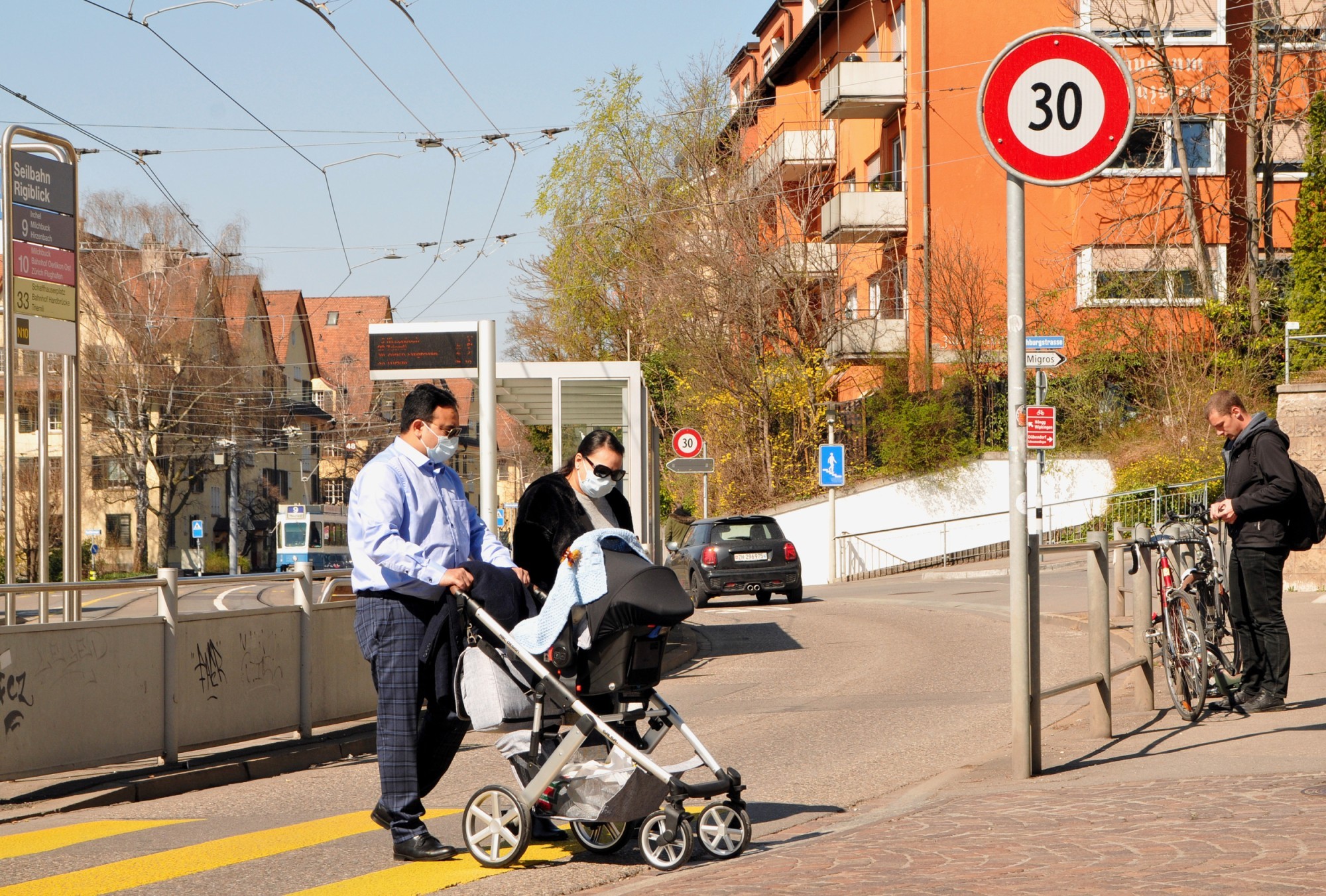 Verkehr Bauregion Zürich und Aargau Tempo 30 Winterthurerstrasse