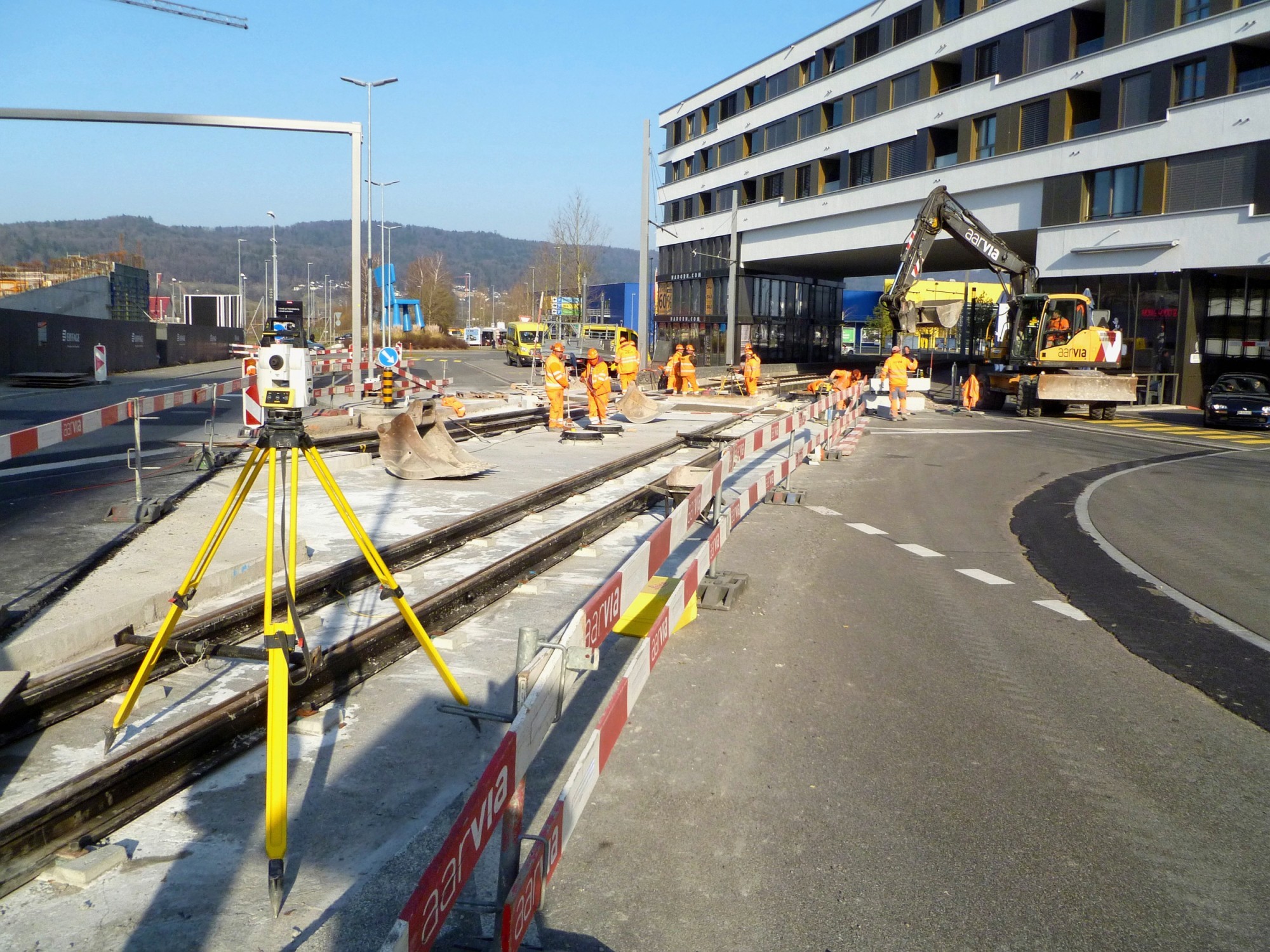 Verkehr Bauregion Zürich und Aargau Limmattalbahn Spreitenbach