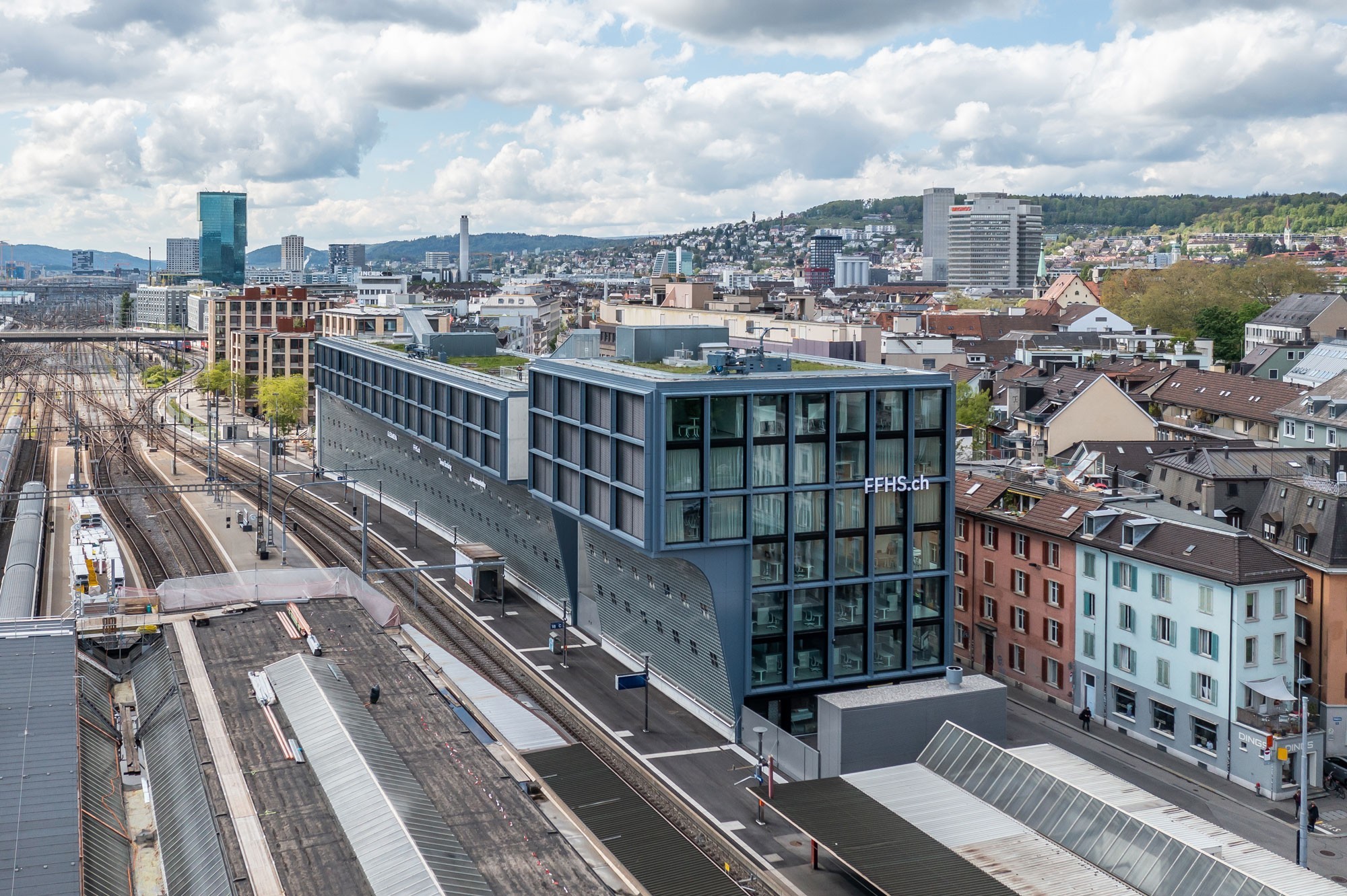 Gleisarena FFHS Campus am Zürcher Hauptbahnhof