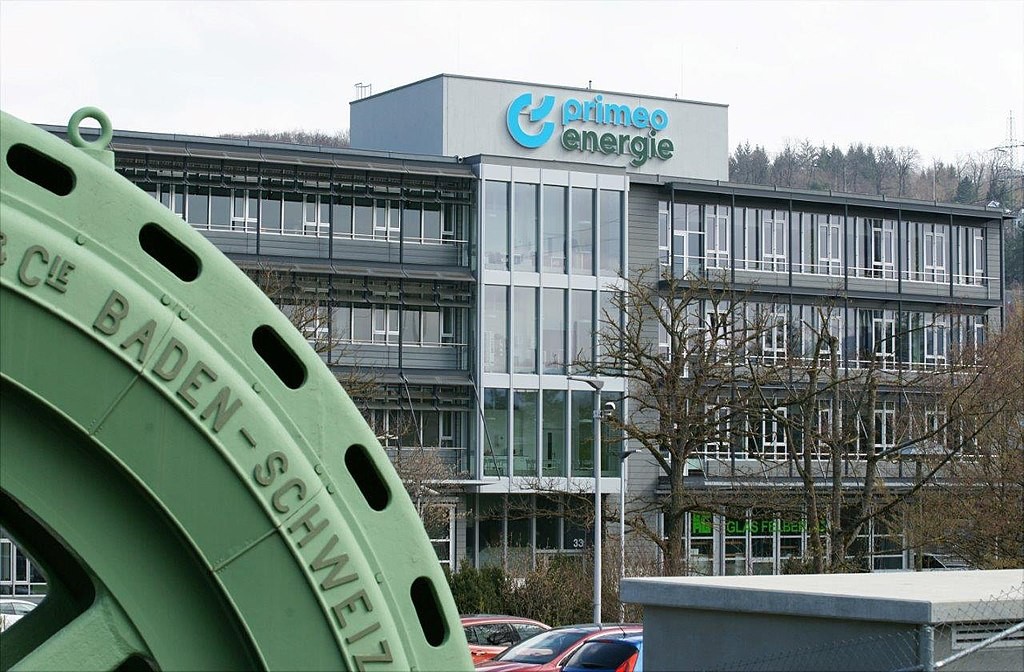 Primeo Energie Sitz in Münchenstein