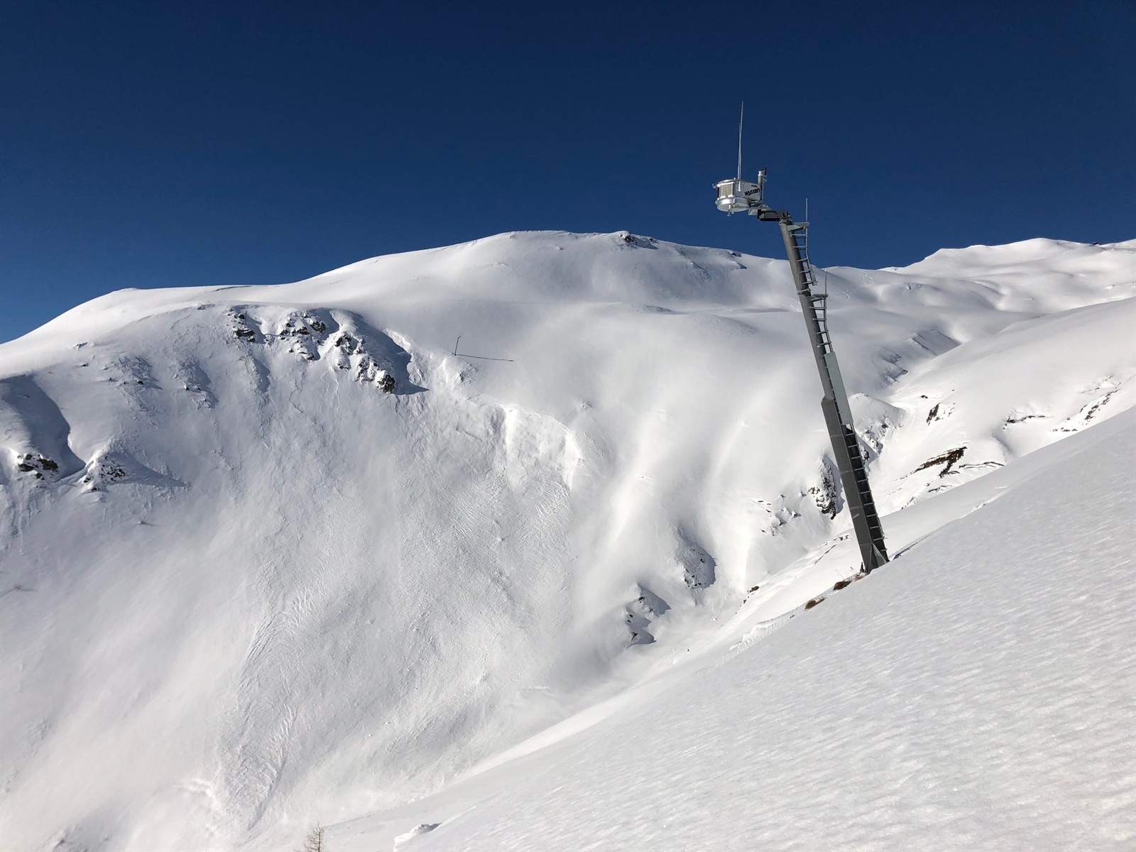 Lawinenverbauung Frauentobel in Davos