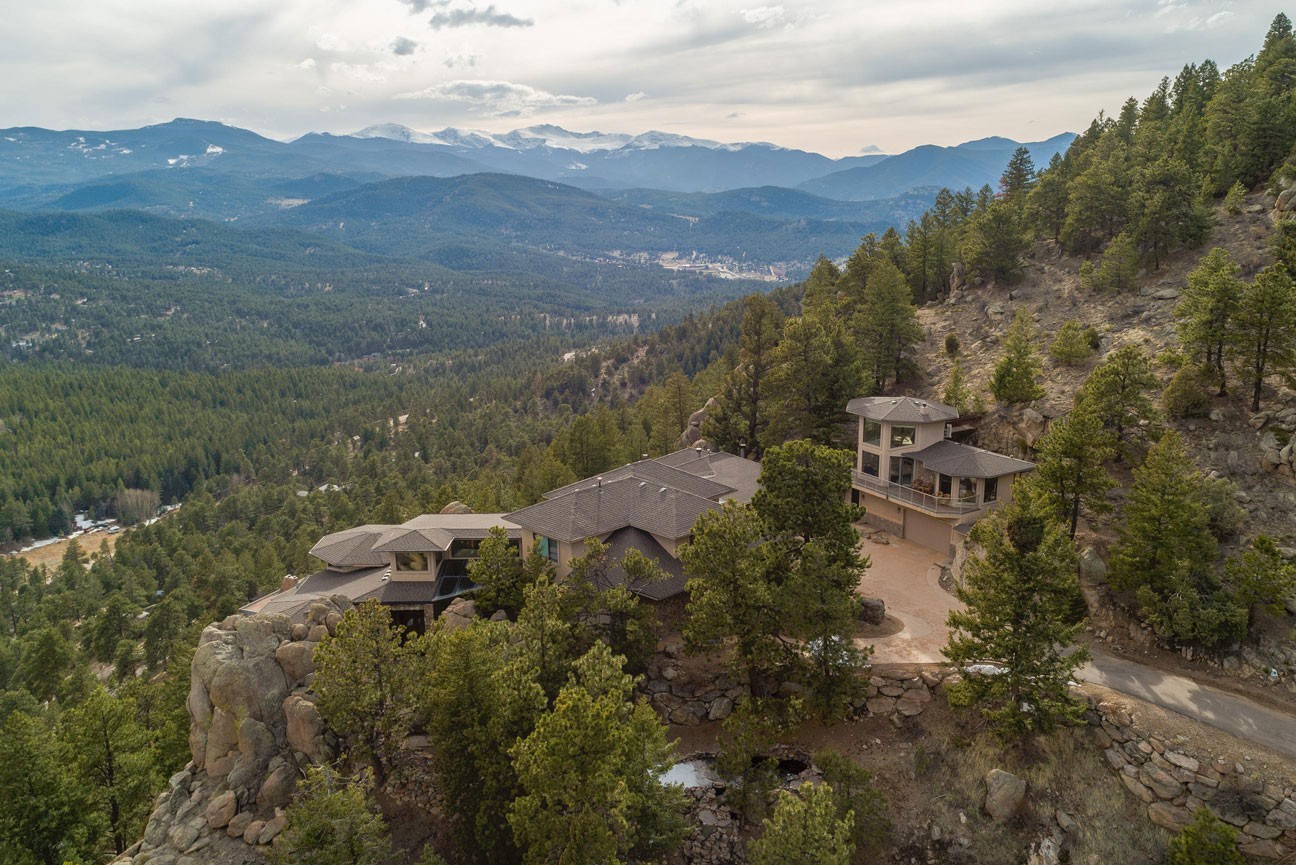 Felsen-Haus in Evergreen Colorado