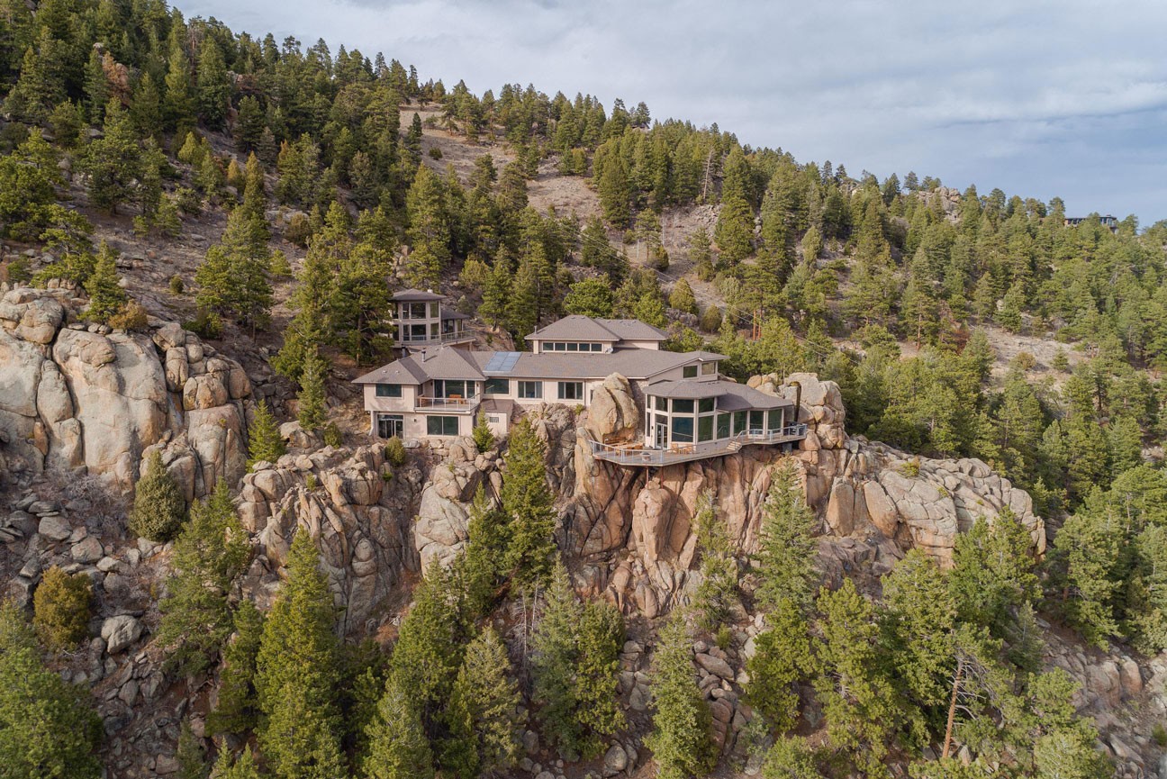 Felsen-Haus in Evergreen Colorado
