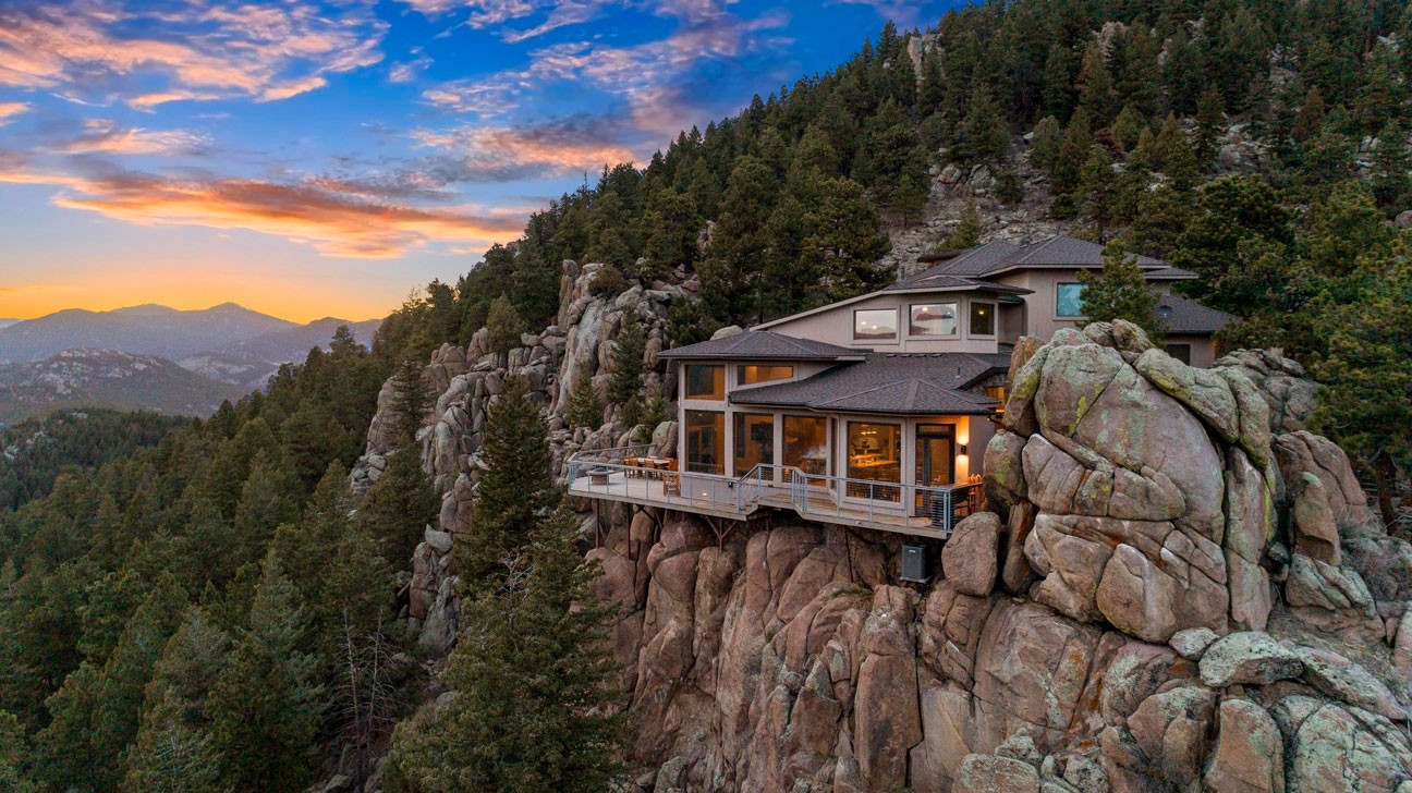 Felsen-Haus in Evergreen Colorado