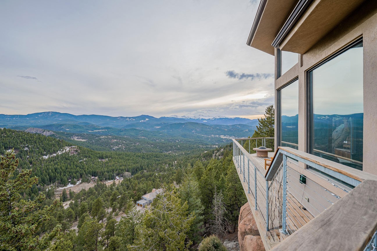 Felsen-Haus in Evergreen Colorado