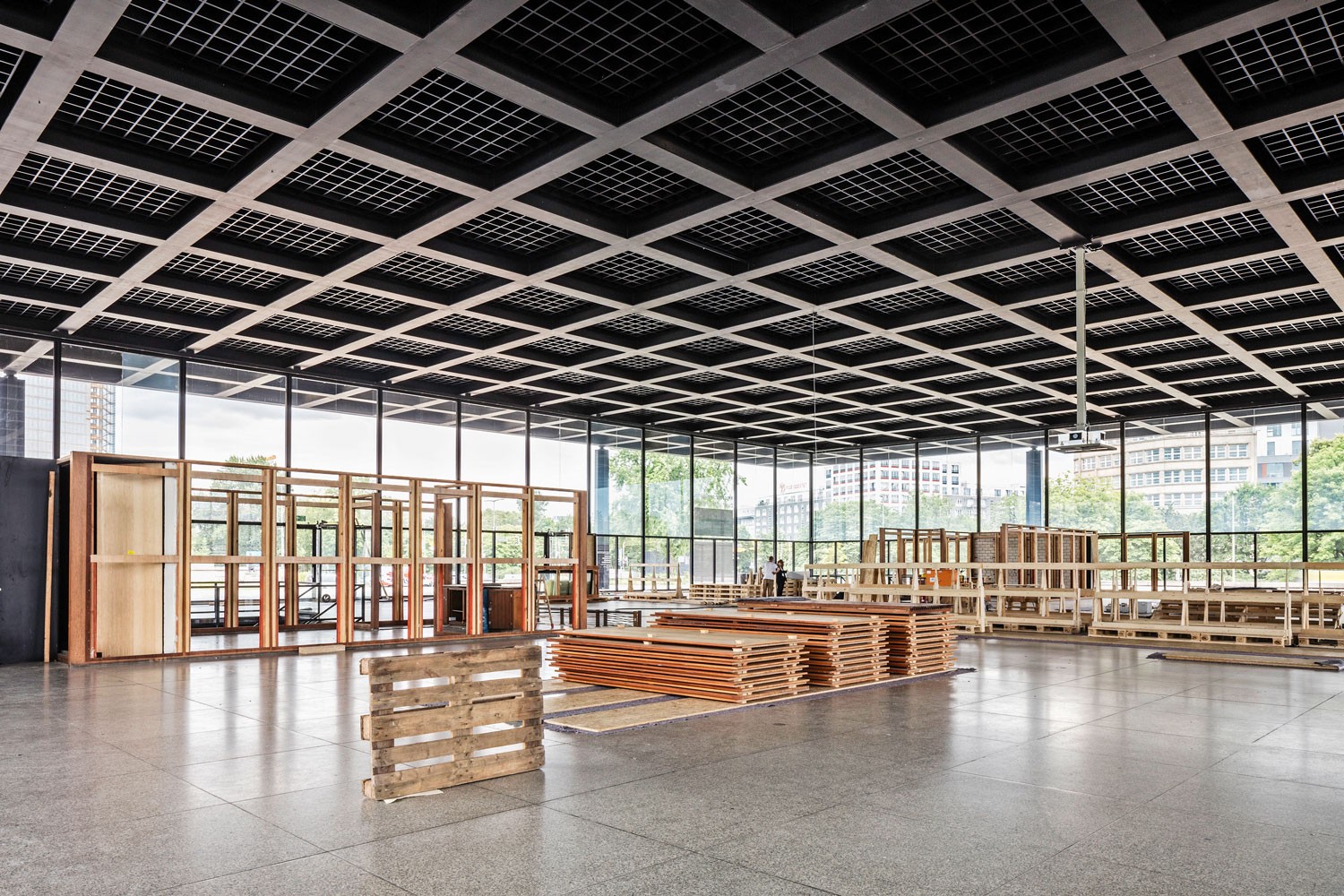 Instandsetzung Neue Nationalgalerie Berlin Mies van der Rohe