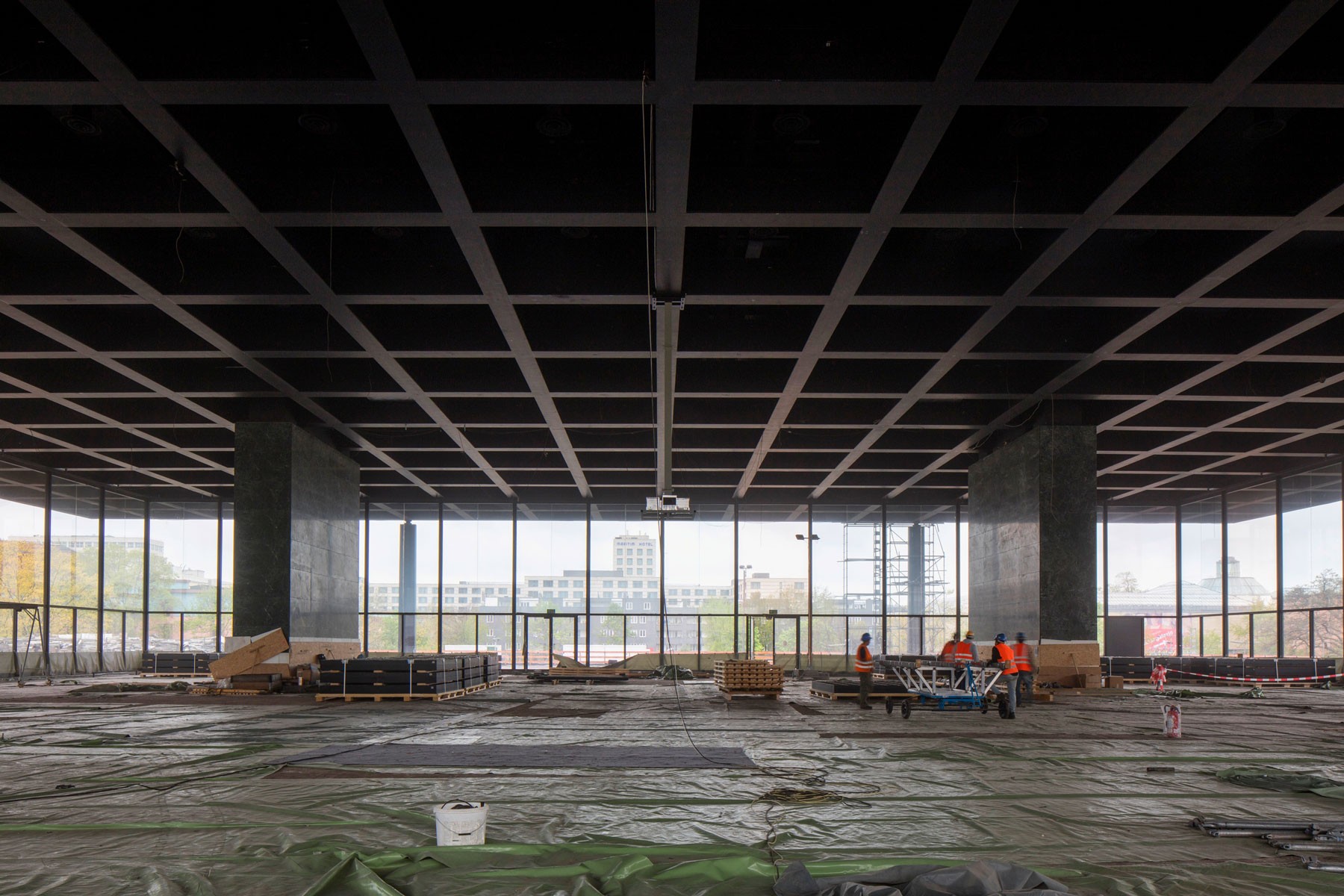 Instandsetzung Neue Nationalgalerie Berlin Mies van der Rohe