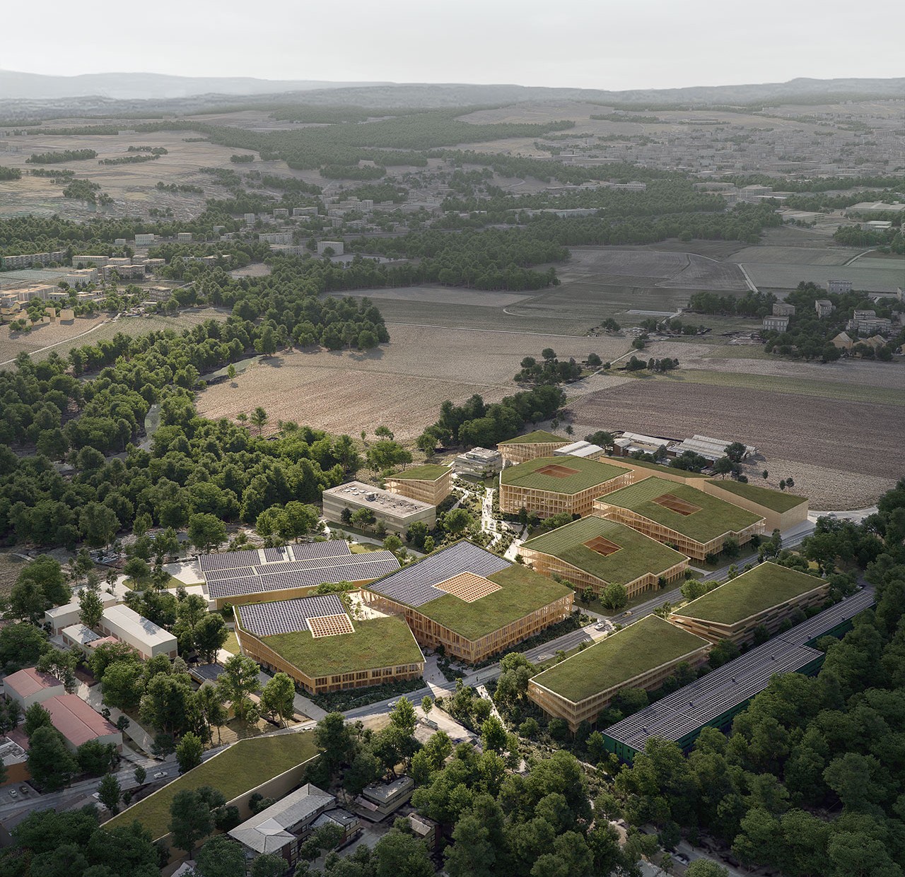 Visualisierung Ecotope-Campus EPFL