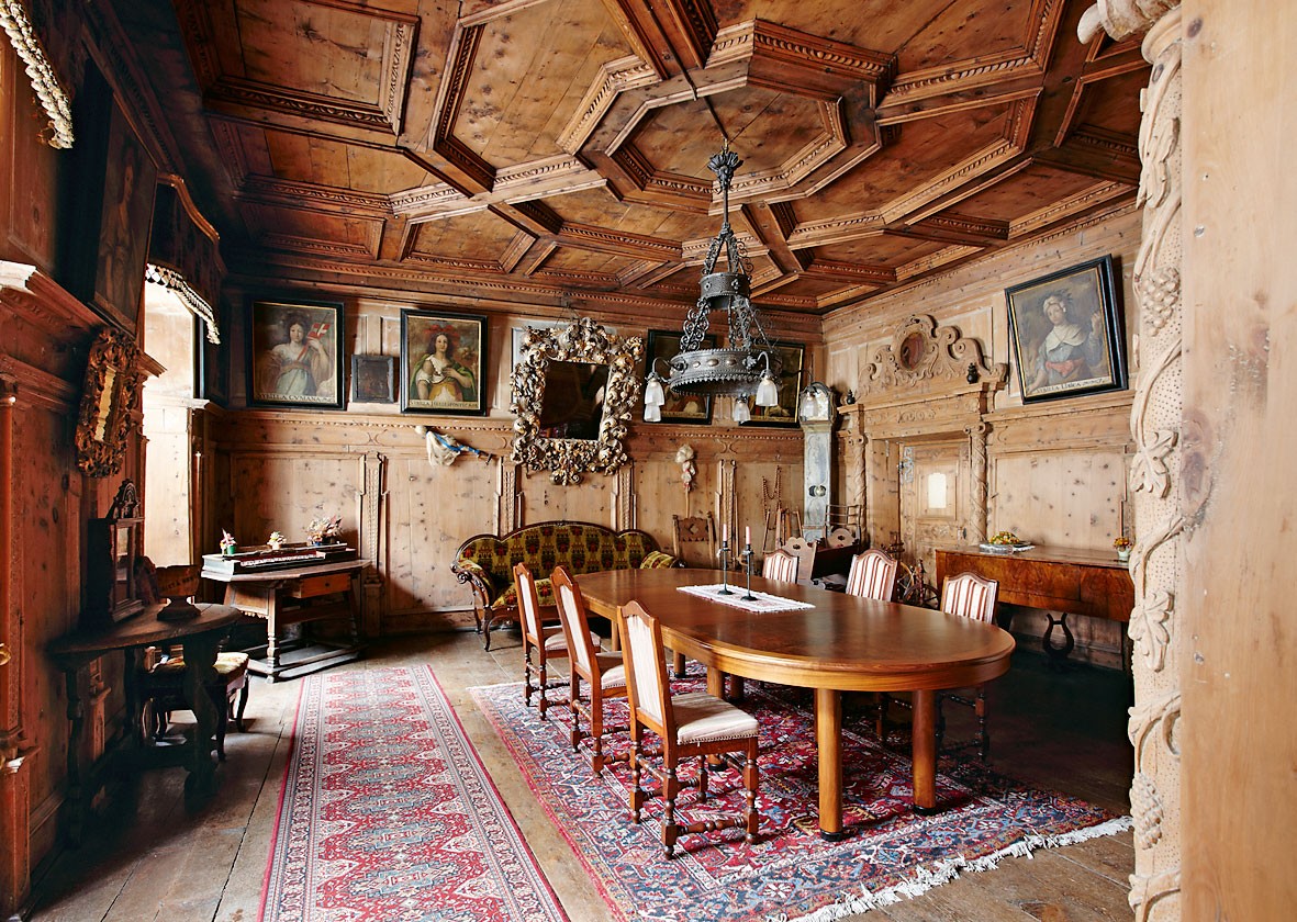 Sala delle Sibille im Hotel Albrici in Poschiavo.