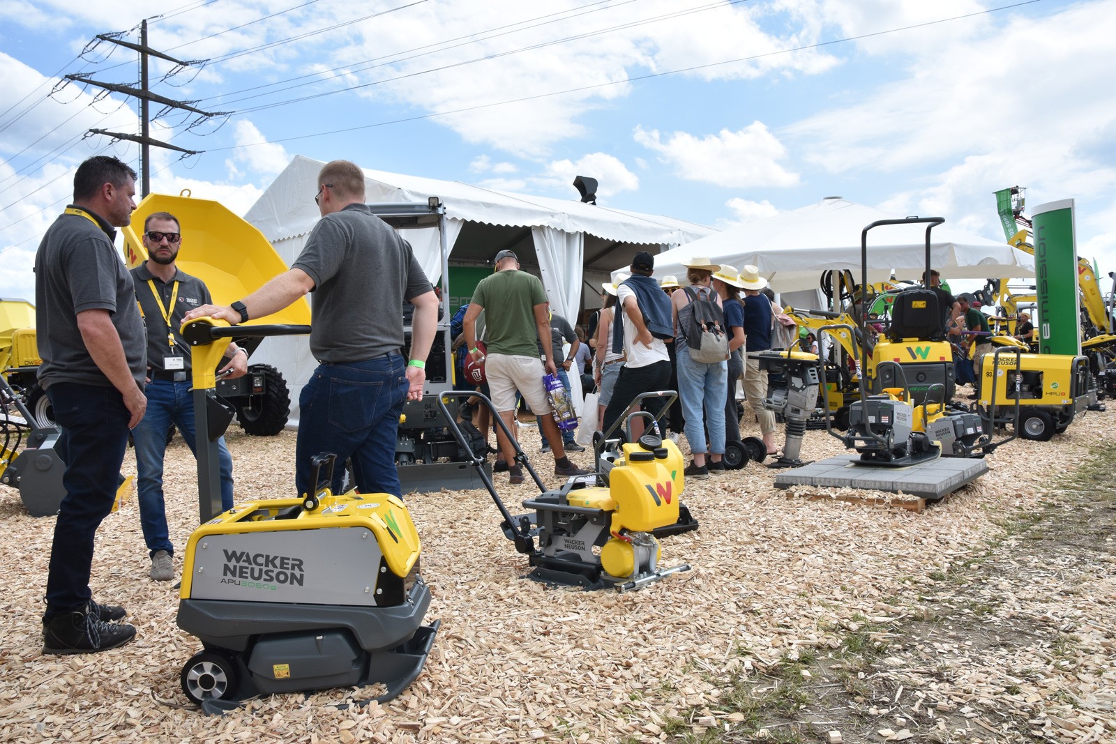 Wacker Neuson Kleingeräte an Öga