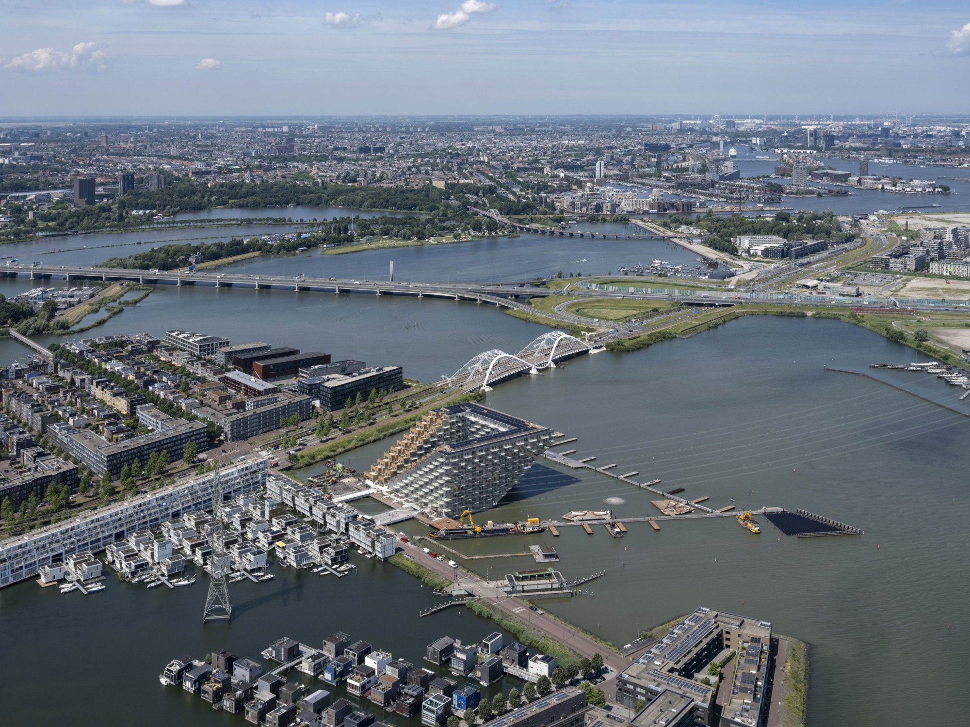 Sluishuis Stadtteil IJburg Amsterdam