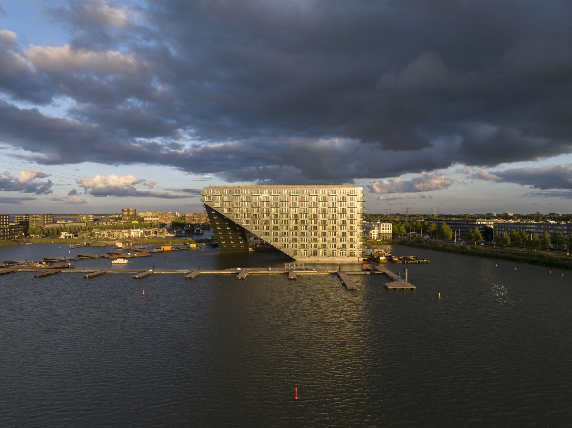 Sluishuis Stadtteil IJburg Amsterdam